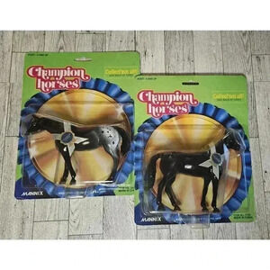 Mannix Champion Horses vintage New In Package